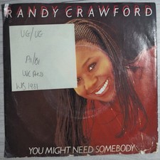 Randy Crawford You Might Need Somebody Vinyl Record 7" VG/VG K17803 1981