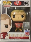 2020 Joe Montana Funko Pop #84 No Helmet Vaulted Rare San Francisco 49ers NFL