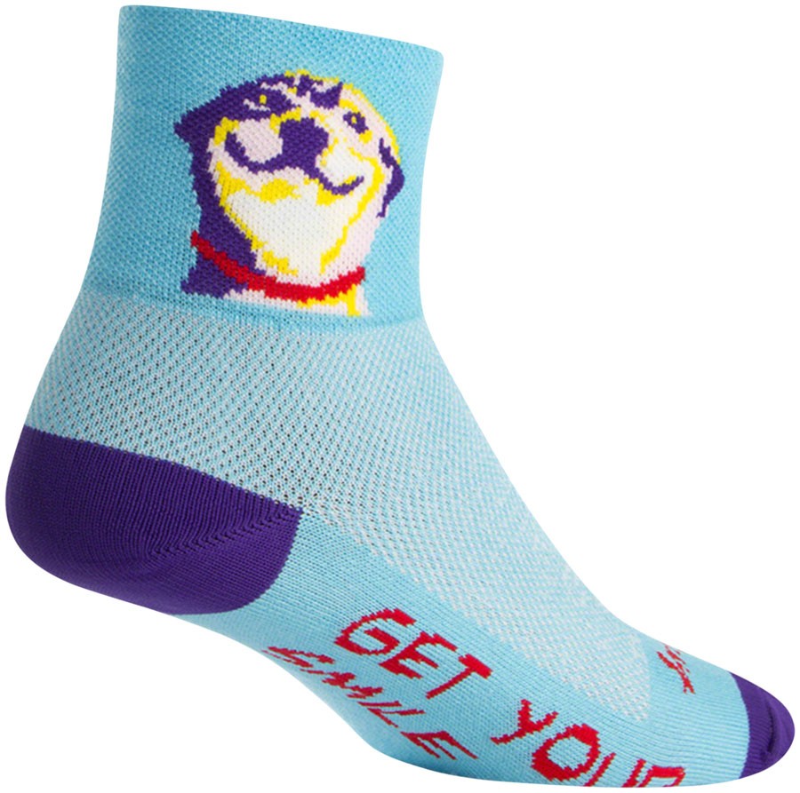 Спортивные носки SockGuy Classic Blue Dog Unisex Athletic Crew - Превосходный комфорт - 3390₽