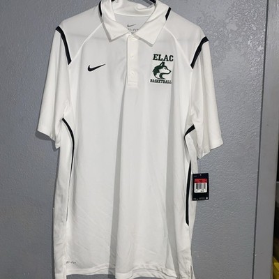 Men s ELAC Basketball Nike Athletic Polo NWT