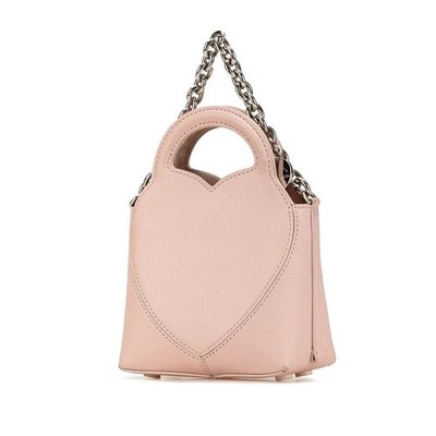 Tiffany Return To Micro Tote Pink Leather Women's Handbag 2Way