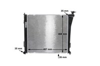 Mahle | MotorküHler (Cr 848 000S) FüR Hyundai I40 KüHler, MotorküHlung |