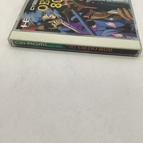 PC Engine Cyber City Oedo 808 CD ROM2 SCD TG16 Turbo *CIB COMPLETE.