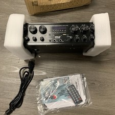 Pyle 750W 6 Channel Bluetooth Karaoke Amplifier USB Mic Echo Receiver PTA62BT.5