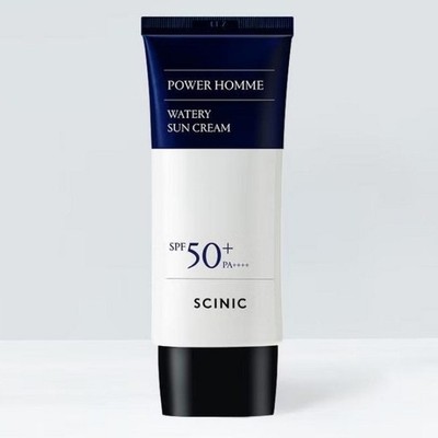 SCINIC Power Homme Watery Sun Cream 50ml SPF50+ PA++++ For men Daily Sunscreen