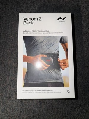 Hyperice Venom 2 Back Massage Belt - Black (22000 001-00) for sale