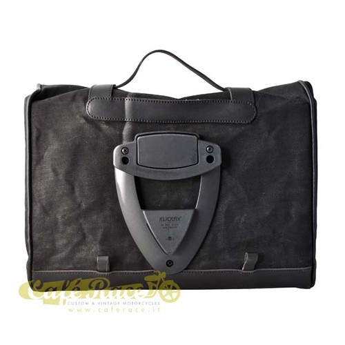 Kit borsa grande sinistra sgancio rapido nera Kawasaki W650 W800 - Picture 3 of 3