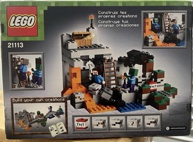 LEGO 21113 Minecraft: The Cave Set New Retired Sealed Box