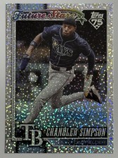 2026 Topps Series One Chandler Simpson #342 Sand Glitter Parallel Future Stars