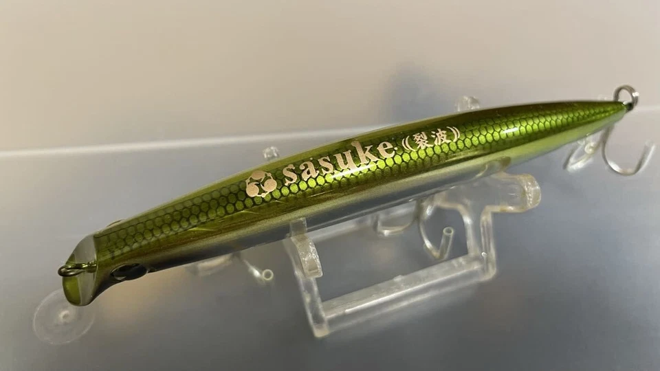 Ima Sasuke 120 Reppa “Metallic Meki” – 0,6 oz (17 g) 4,7 pulgadas Minnow flotante Foto 4 de 4