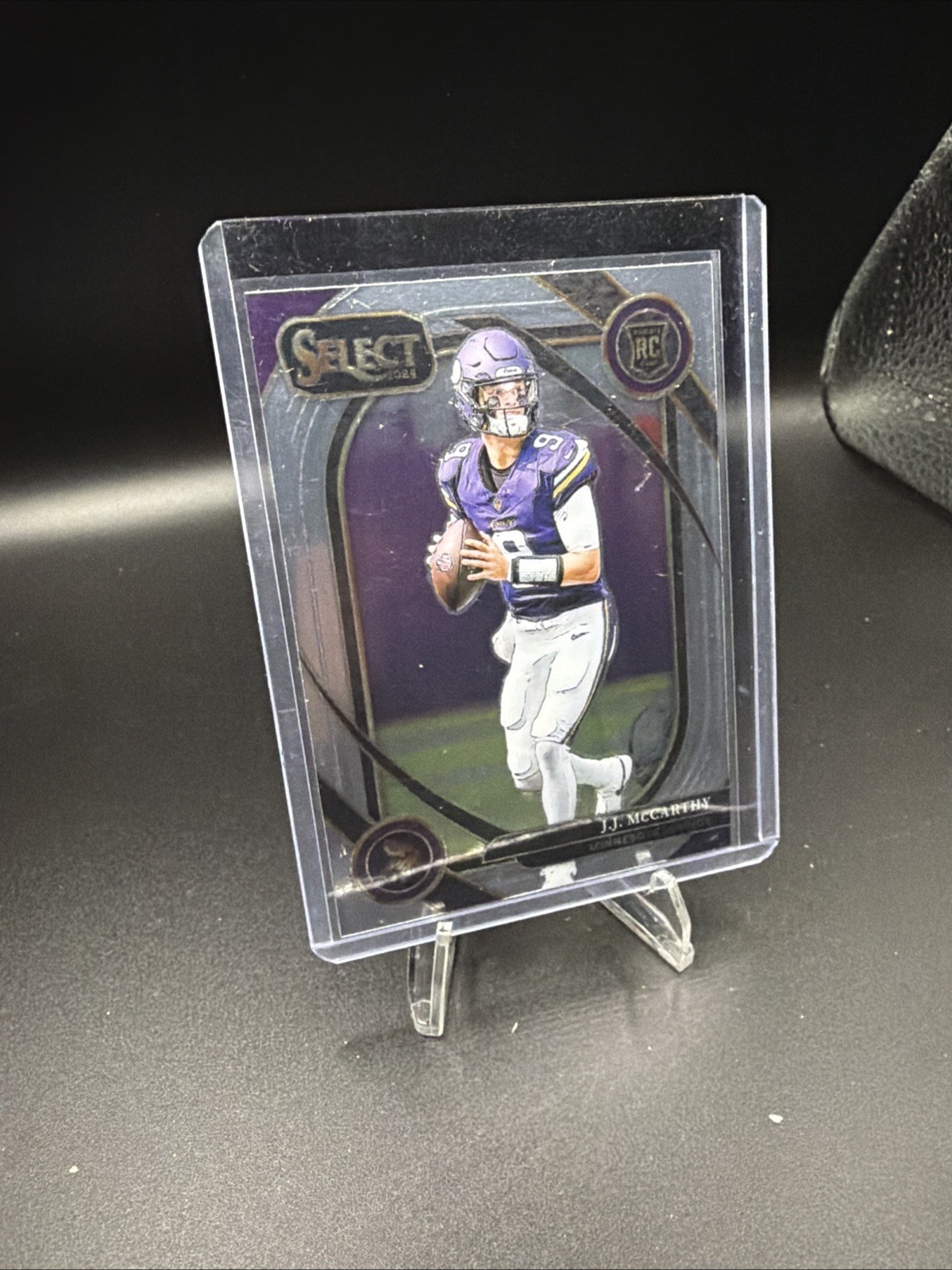 J.J. McCarthy 2024 Panini Select #246 Silver Prizm