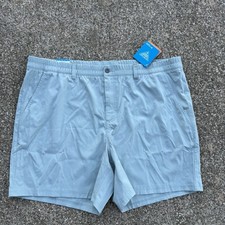 Columbia Men's PFG Uncharted Omni-Shade Shorts CG2 Blue Gray Size 2XL NWT