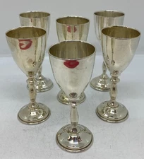 Sterling Silver 925 Gonzalo Moreno Mexico Cordial Set of 6
