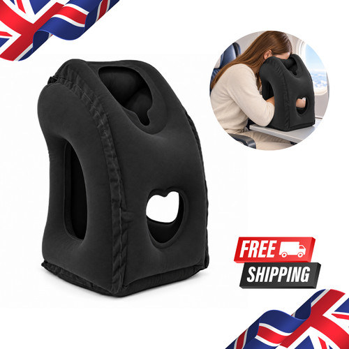 Inflatable Travel Pillow for Airplane Support Head Inflatable Pillow Neck Pillow