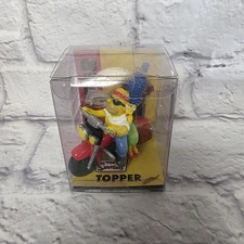 The Simpsons Homer & Marge On a Motorcycle Antenna Topper  New