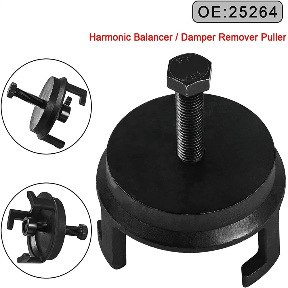 25264 Harmonic Balancer Puller Quickly Removes Tool For GM LS LT Engines thumbnail 2