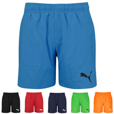 PUMA Boys Swim Shorts (1 Pack) Kids Swimwear Sports Summer Pool Swimming Trunks
