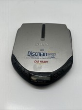 Sony Discman ESP CD Player Car Ready Mega Bass D-E307CK 2924 untested