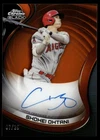 2026 Topps Chrome Black Shohei Ohtani Ivory Autographs (Raw)