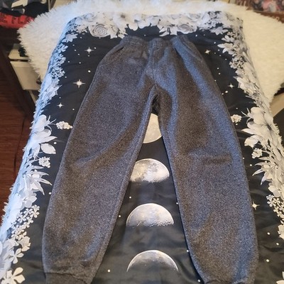 Boys Size 10/12 Cozy Blue-Gray Jogger Sweatpants