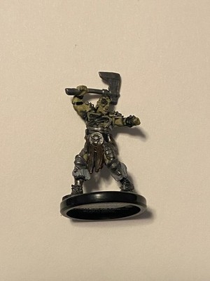 HEROES AND MONSTERS HALF-ORC BARBARIAN #25/40 PATHFINDER BATTLES D&D MINI