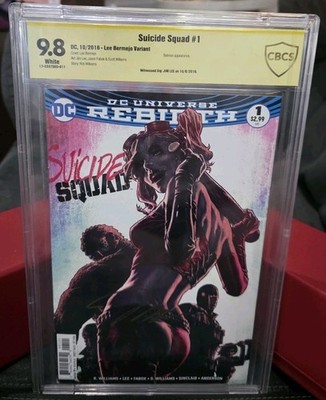 CBCS 9.8 Signed by Jim Lee   1ST Zoe Lawton (Liveshot)   Lee Bermejo Variant  