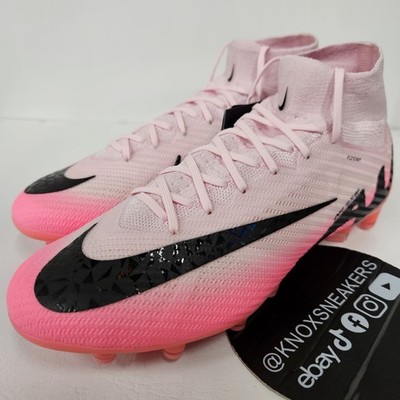 Nike Superfly 9 Elite AG Pro ACC Pink Soccer Cleat FD0245-601