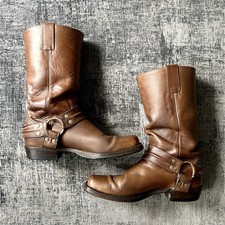 Sendra Men s 2380 Brown Leather Harness Biker...