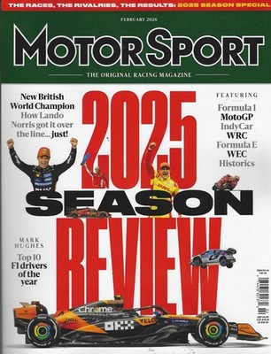 Motor Sport Magazine February 2026  ( 2025 Season Review )
