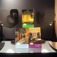 Victoria Abbott- Book Lot Of 3- Paperback/ See Description For Titles