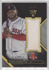 2016 Triple Threads Unity Single Jumbo Relics Silver 15/27 Pablo Sandoval 7xr