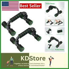 Portable Push Up Bar for Home Gym  Anti-Slip Handles, Light  Durable
