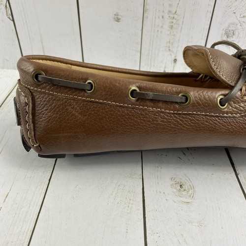Onward Reserve Corby Braun Leder Slipper Fahren Halbschuhe Schuhe Herren Größe 11 M - Bild 13 von 18