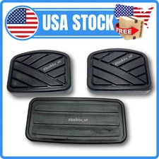 SUZUKI SIDEKICK ESCUDO VITARA BRAKE CLUTCH ACCELERATOR PEDAL PAD SET OEM