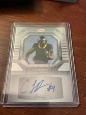 CJ Donaldson Jr 2025 Sage Low Series Silver Sneak Peek AUTO # SPA-CJD