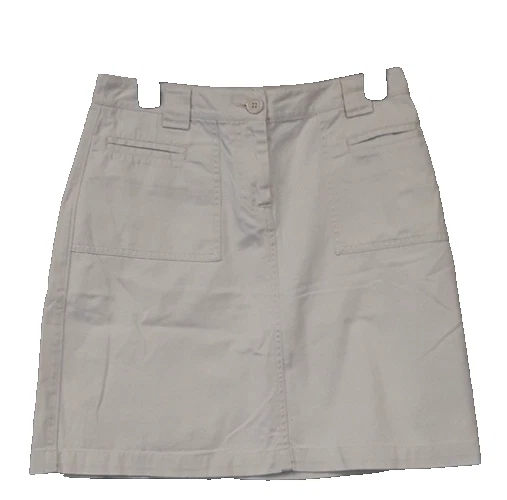 Bass Womens Mini Skirt Size 4 White Cottagecore Coastal Vacation Beach