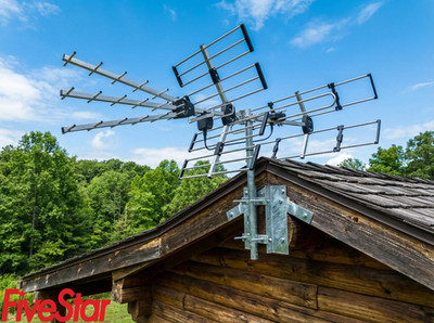 Yagi Antenna Outdoor 24 Elements Long Range 4K Crystal Clear ATSC 3 UHF VHF 2025