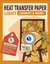 TransOurDream Heat Transfer Paper for Laser  Inkjet Printer 10 Sheets, 8.5x11...