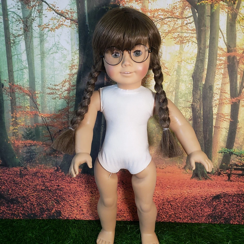 American Girl Doll Molly White Body Pleasant Company Meet Outfit Purse Refurbed - Image 2 of 4