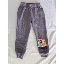 Bluey Christmas Toddler Kids Sweatpants Dark Gray Size XS 4/5