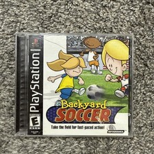 Backyard Soccer - Sony PlayStation 1, PS1, Complete Tested & Working