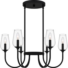 Quoizel Lighting - Viscount - 6 Light Chandelier-14.25 Inch Tall and 28 Inch