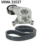 Keilrippenriemensatz SKF Vkma 31037 FÜR Audi Seat Skoda VW Poly V Riemen KIT