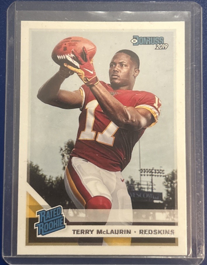 2019 Panini Donruss - Rated Rookie Terry McLaurin #329 (RC)🔥🏈