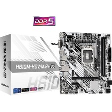 Image of ASRock H610M-HDV/M.2+ D5 Intel 1700 Motherboard | Micro-ATX | 2x DDR5 | USB-C