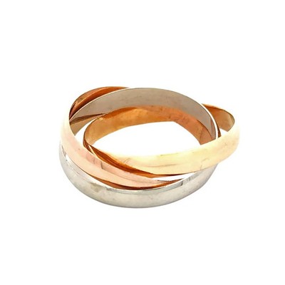 Damenring Trinity 18 Karat Gold - Refurbished Gold