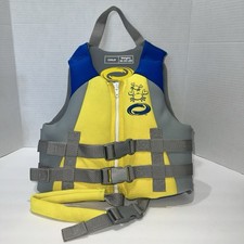 O'Rageous Toddler Neoprene Life Vest 30Lbs To 50lbs Flotation Device Jacket PFD
