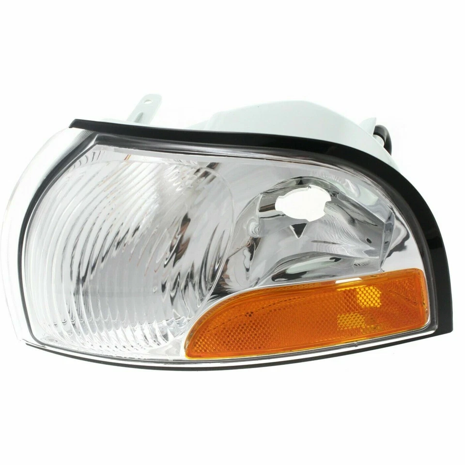 Lente y carcasa de lámpara de esquina lateral izquierda para 99-02 Mercury Villager Nissan Quest Foto 2 de 4
