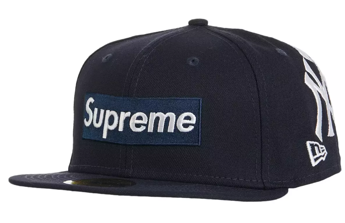 supreme yankees hat