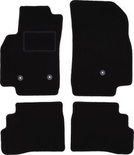 Schwarze Velours-Fußmatten für: Chevrolet Spark IV Fließheck (2015-)